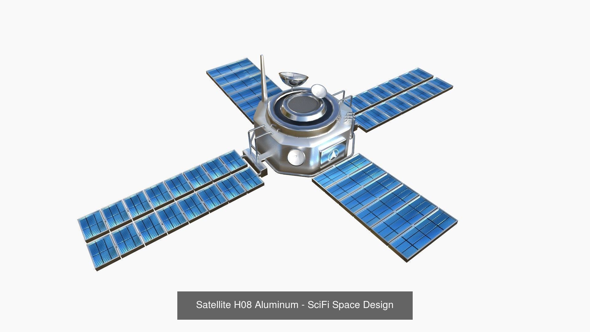 100 Satellites Collection - SciFi Space Design _96