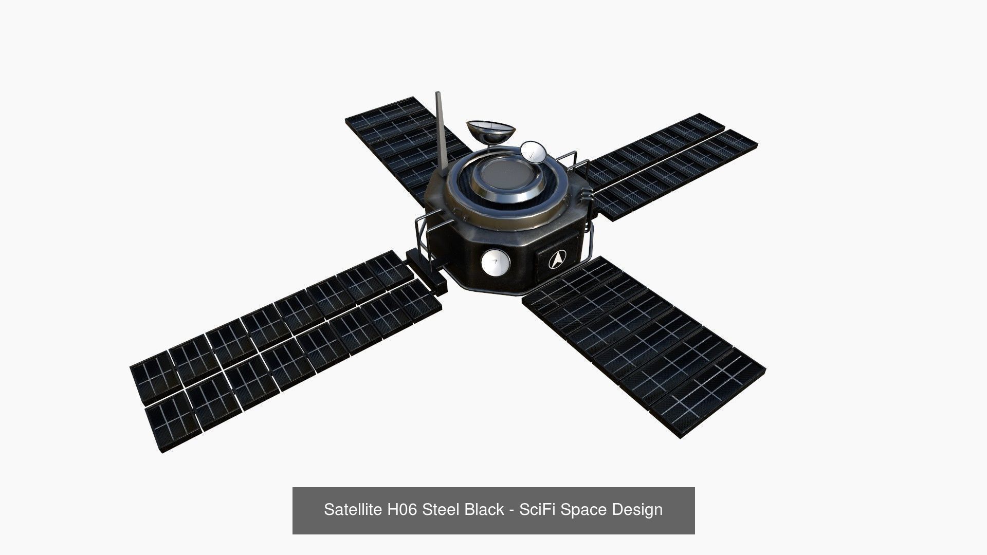 100 Satellites Collection - SciFi Space Design _98