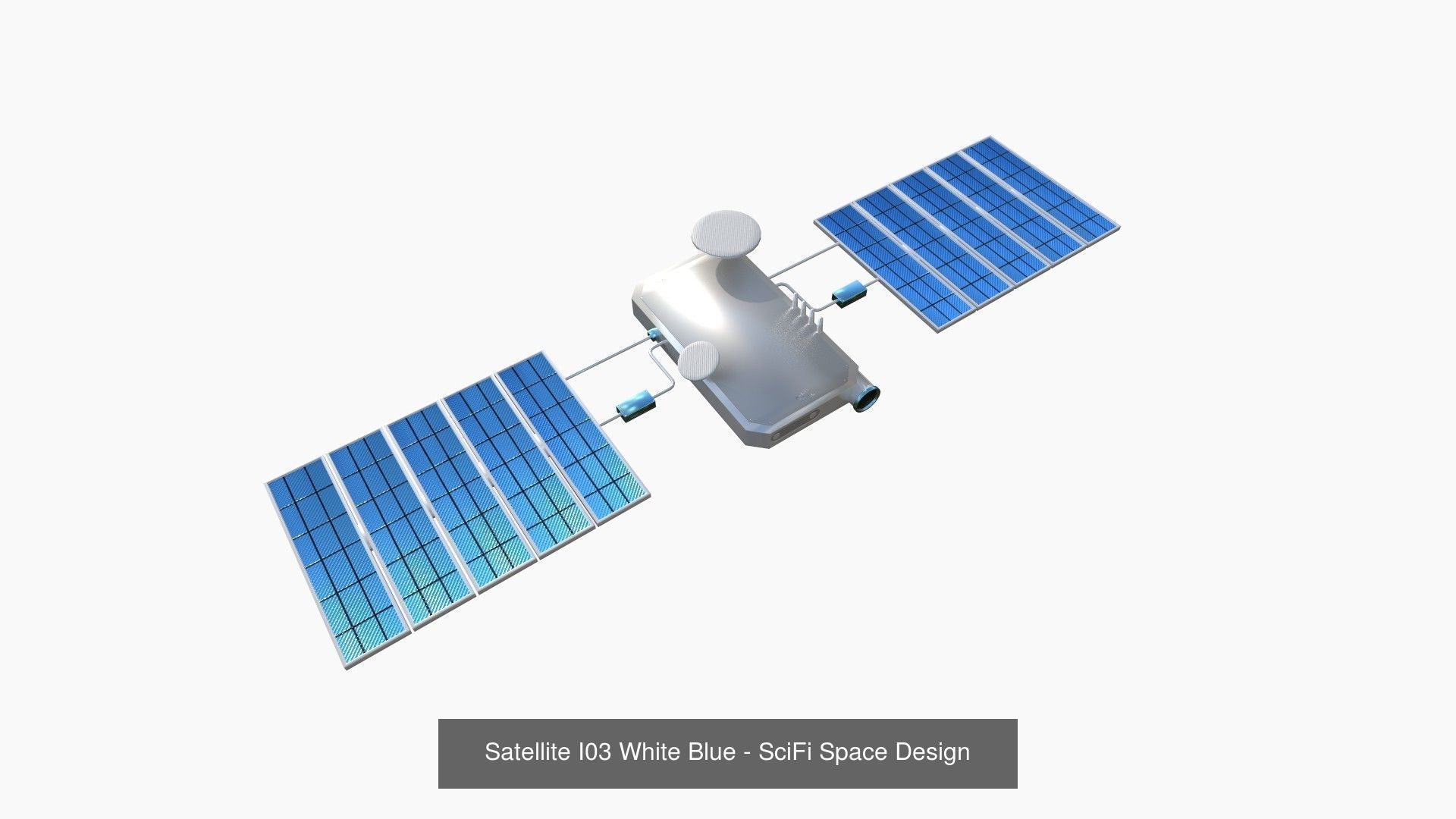 100 Satellites Collection - SciFi Space Design _111