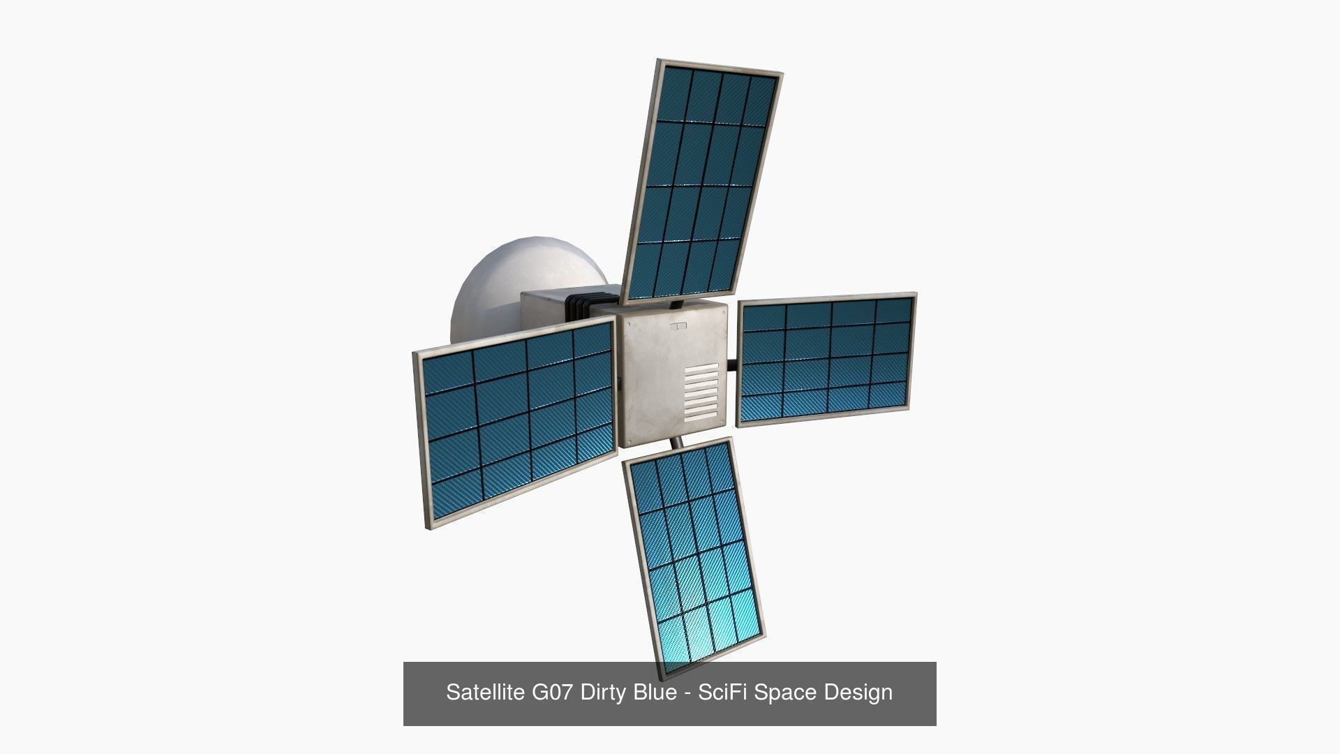100 Satellites Collection - SciFi Space Design _87