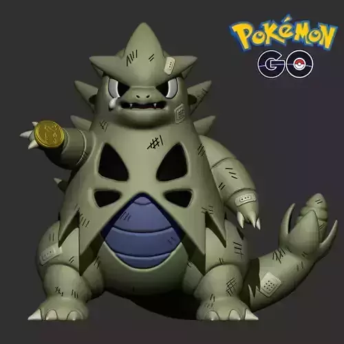 Tyranira Pokemon Go STL