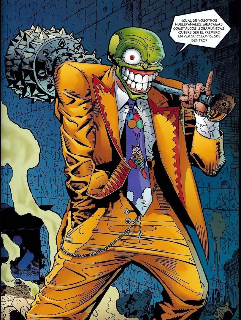 the mask - big head 3D print model_7