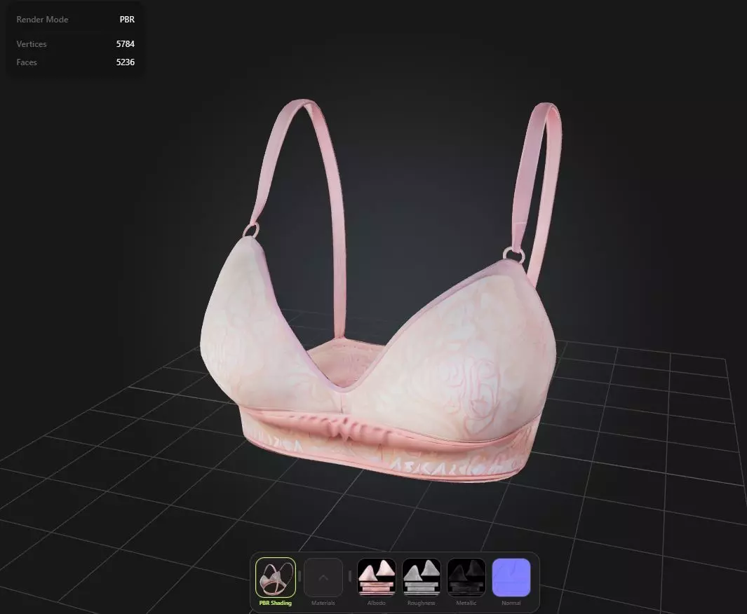 Kawaii Top PBR 4k Low-poly 3D model
