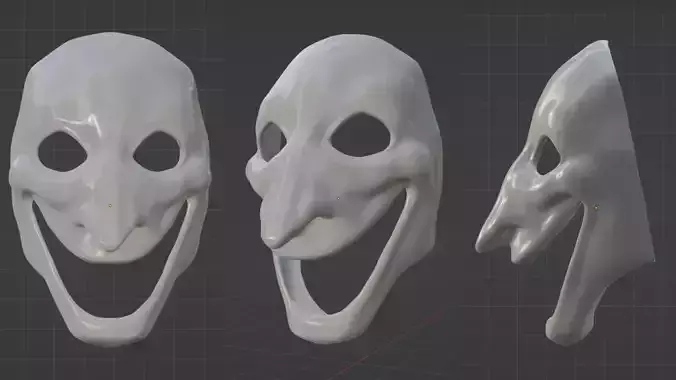 Smiling Jester Mask