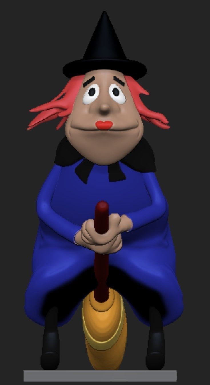 Witch Crafty woody woodpecker 3D print model_2