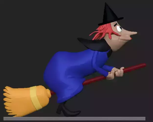 Witch Crafty woody woodpecker 3D print model