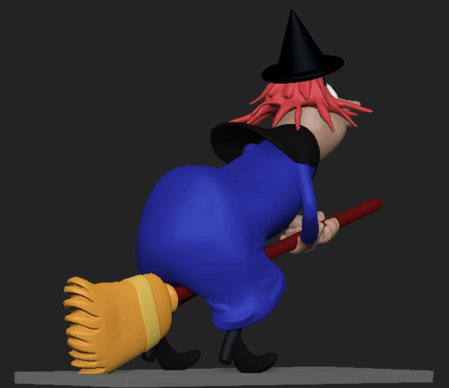 Witch Crafty woody woodpecker 3D print model_3