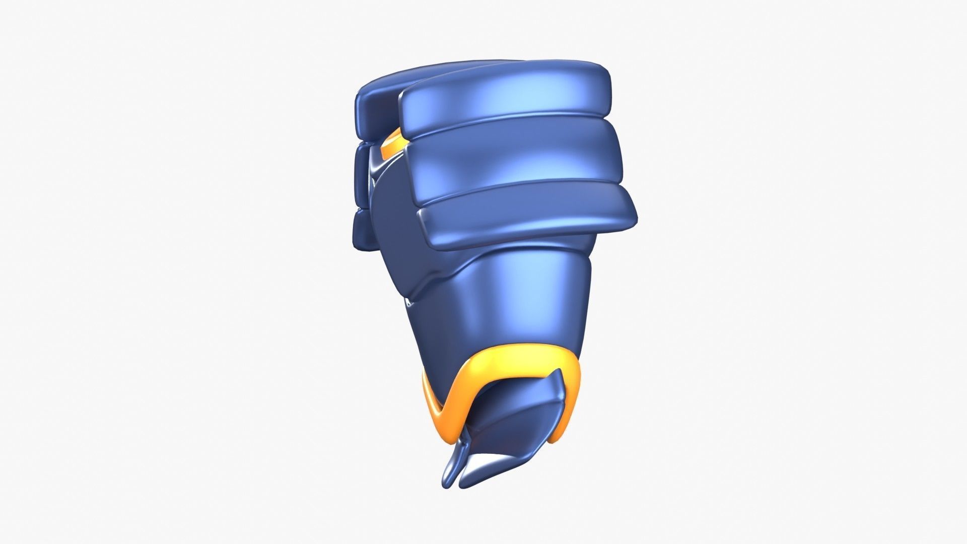 Armor Samurai 3D Illustration 3D model_5