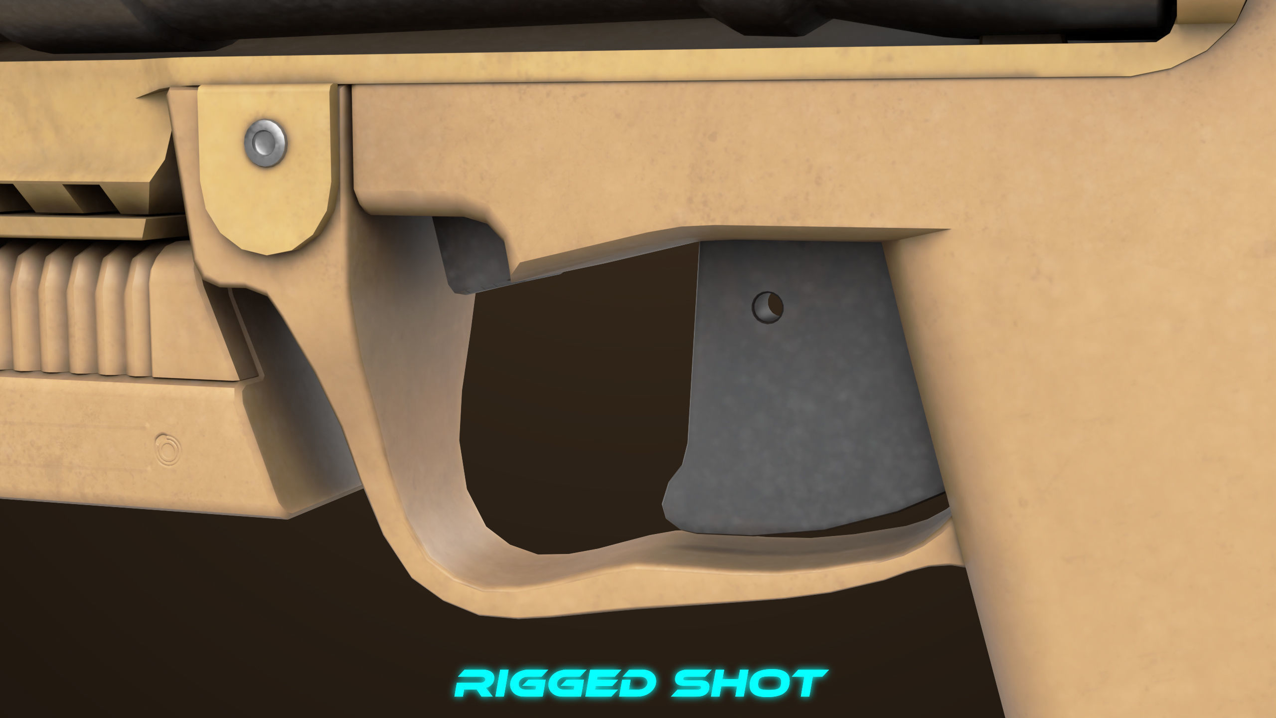 Grenade Launcher 04 Brown Generic All PBR Unity UE Textures Low-poly 3D model_24