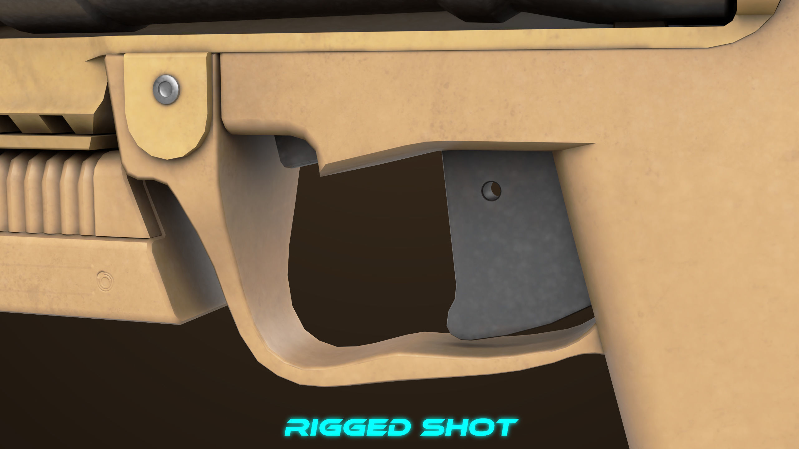 Grenade Launcher 04 Brown Generic All PBR Unity UE Textures Low-poly 3D model_25