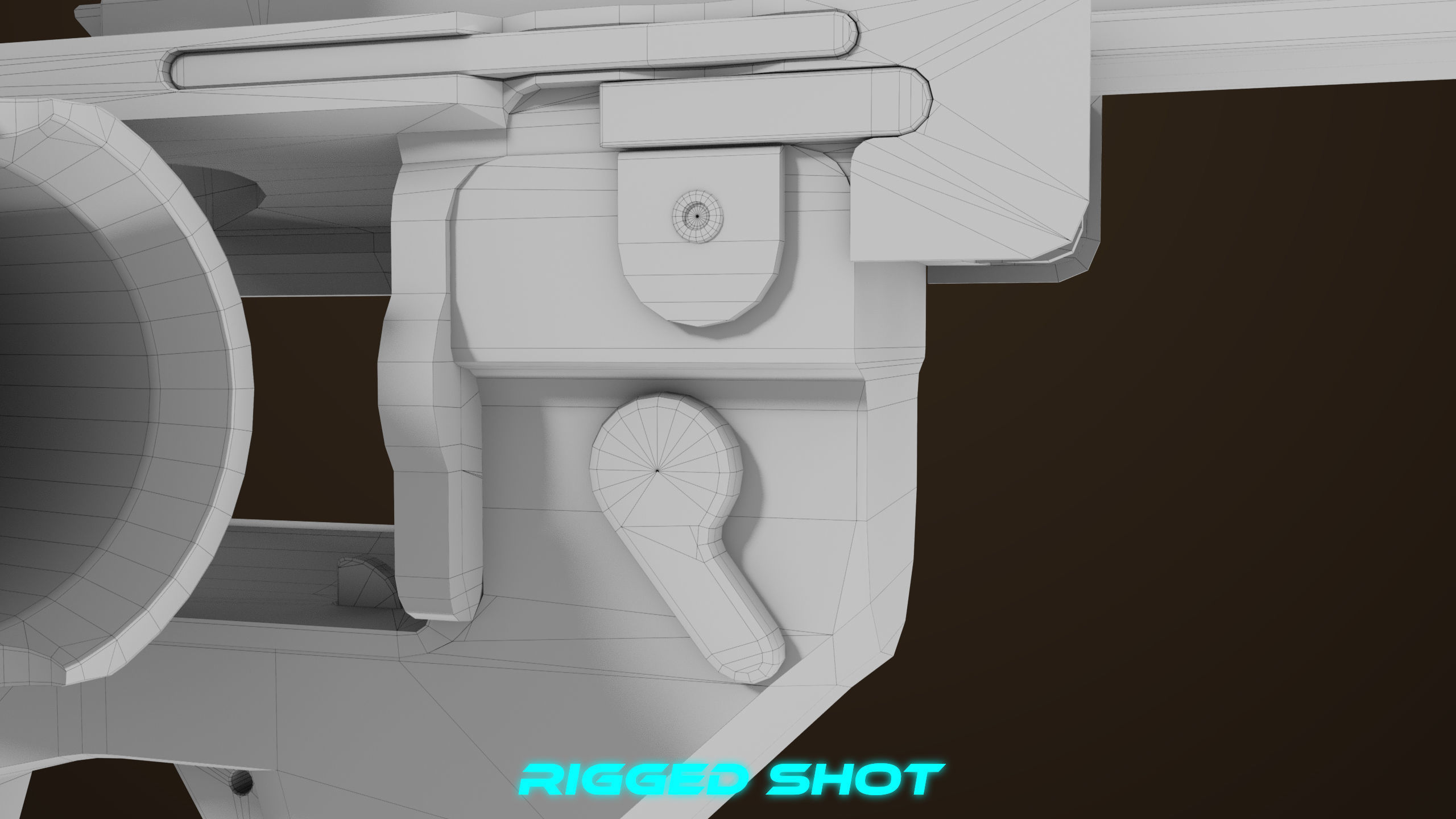 Grenade Launcher 04 Brown Generic All PBR Unity UE Textures Low-poly 3D model_53