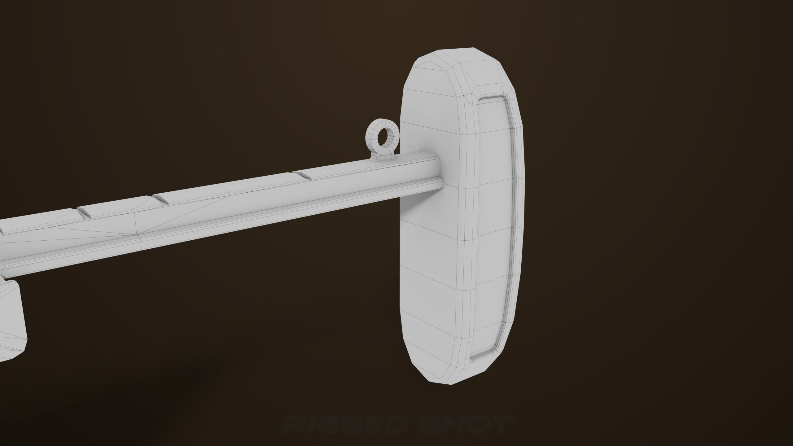 Grenade Launcher 04 Brown Generic All PBR Unity UE Textures Low-poly 3D model_42