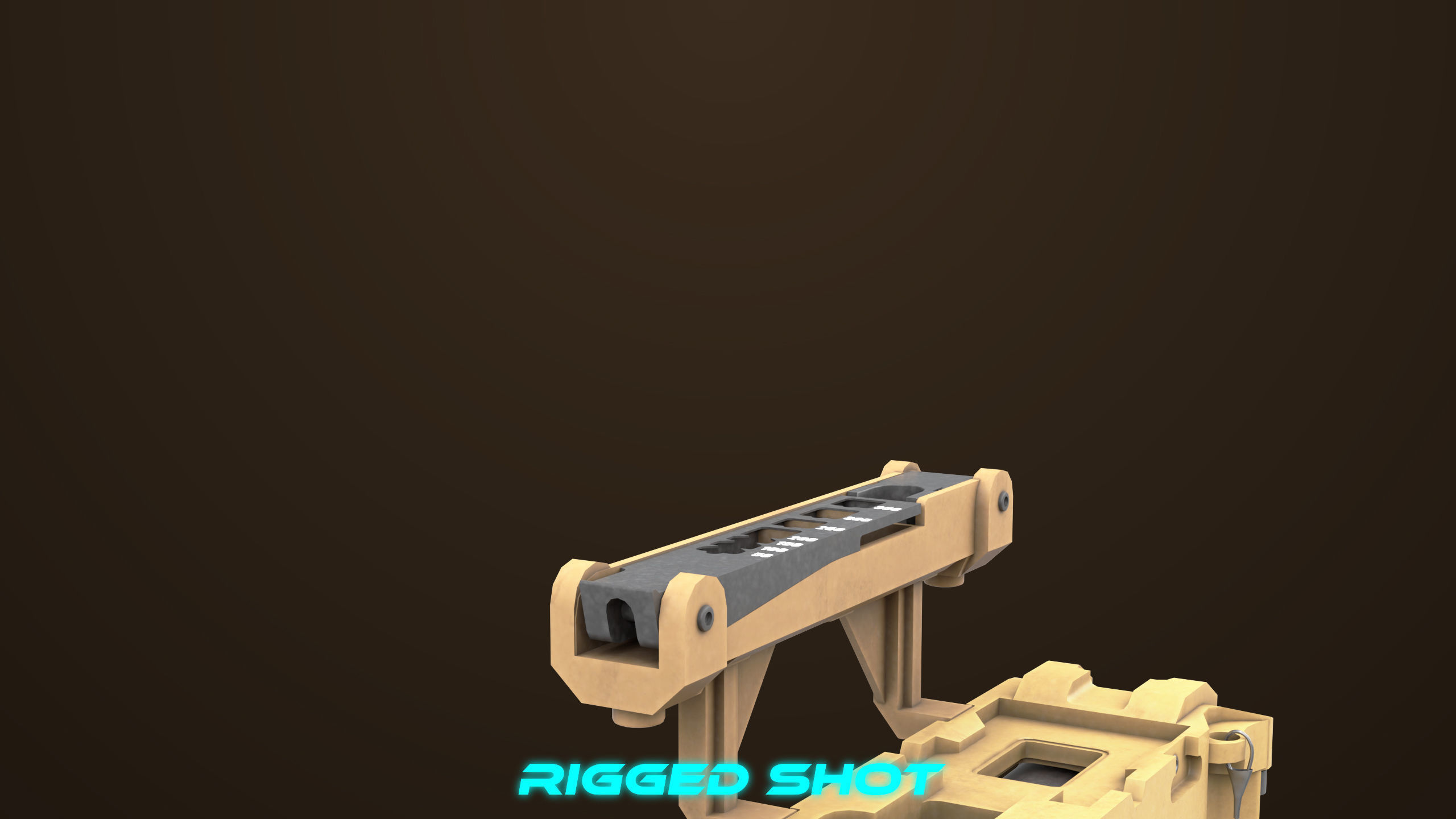 Grenade Launcher 04 Brown Generic All PBR Unity UE Textures Low-poly 3D model_21