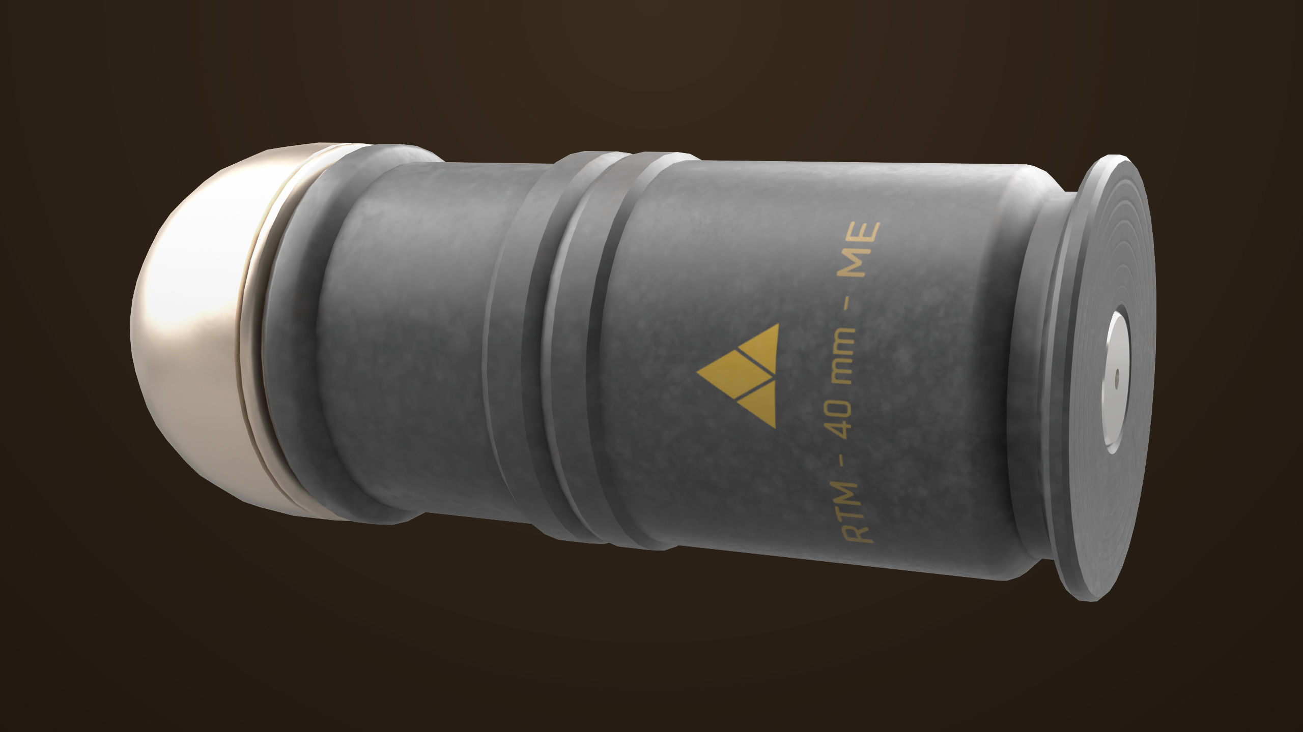 Grenade Launcher 04 Brown Generic All PBR Unity UE Textures Low-poly 3D model_31