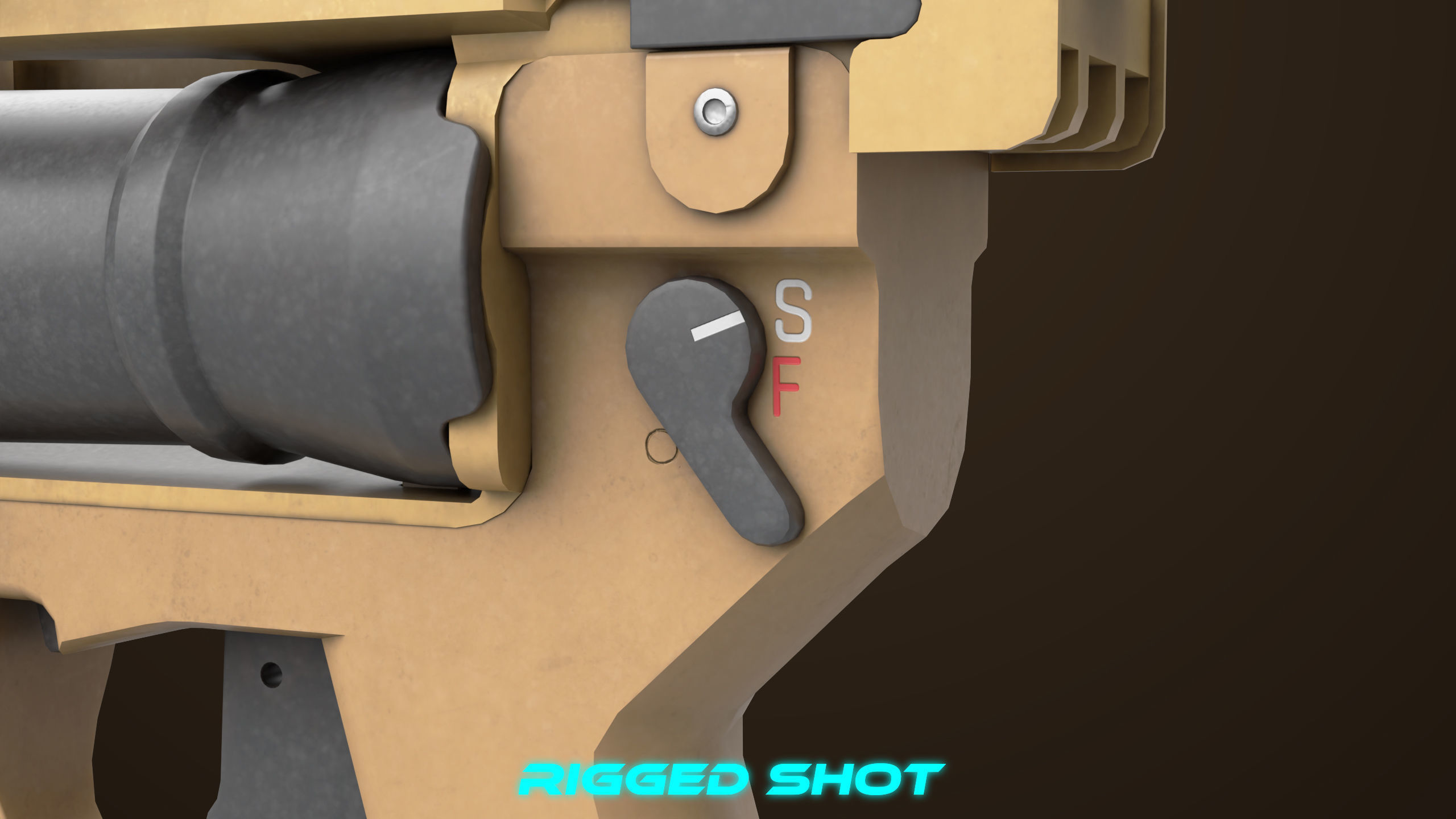 Grenade Launcher 04 Brown Generic All PBR Unity UE Textures Low-poly 3D model_22