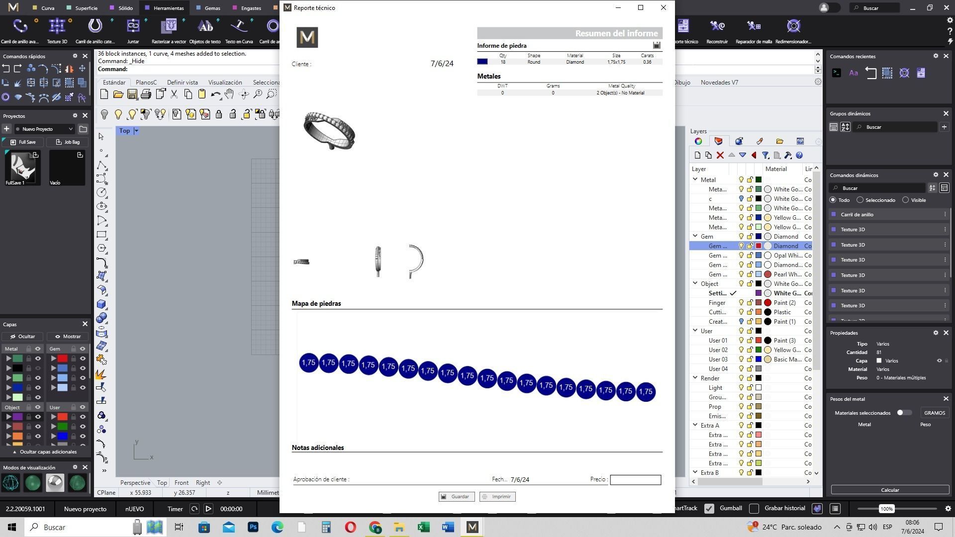 Anillo  3D print model_2