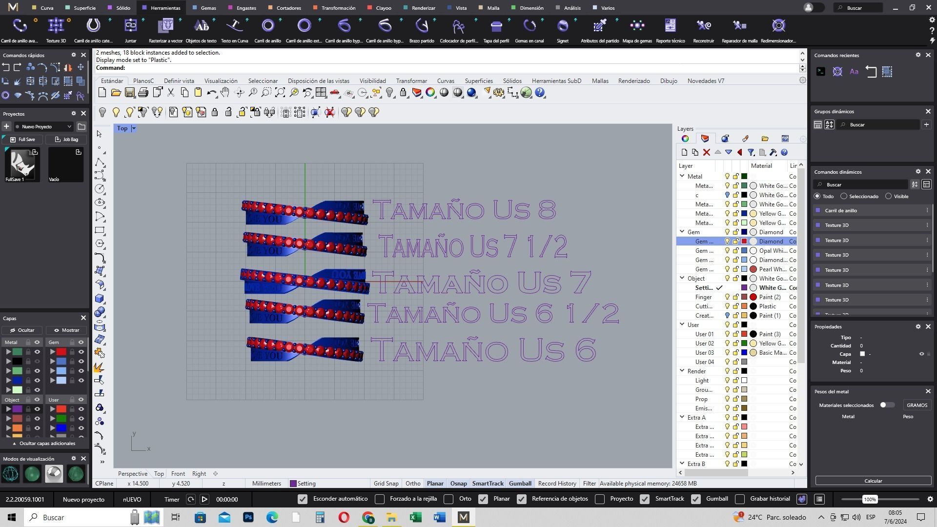Anillo  3D print model_1
