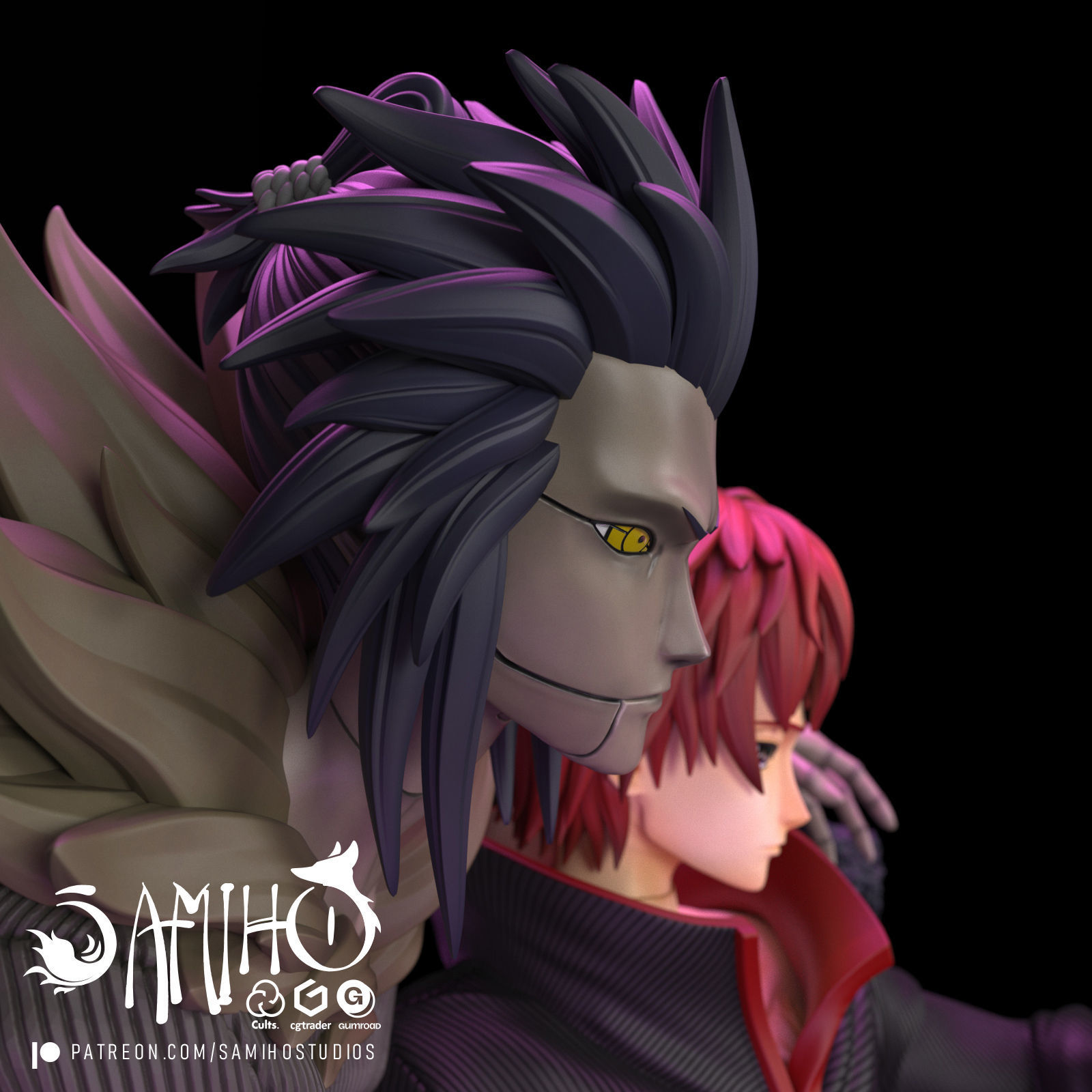 Samiho Studios - Red Sand Sasori - STLs ready for printing 3D print model_5