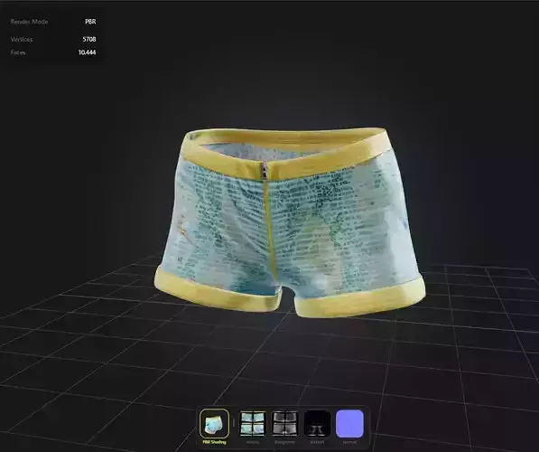 Summer shorts PBR 4k