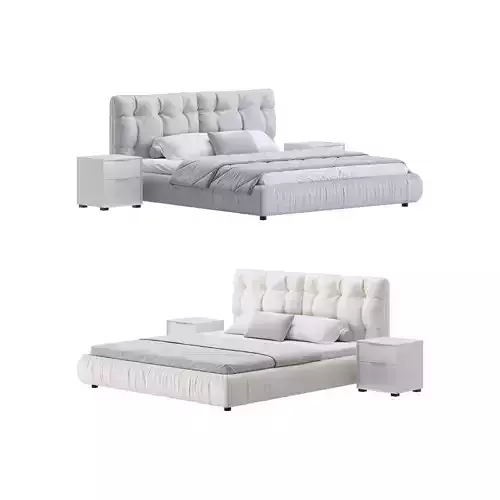Modern Bed Frame Foam Standard Bed