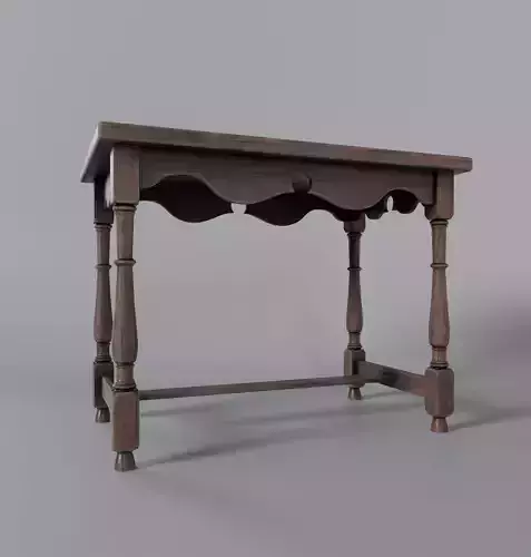Vintage Wooden Table - old wooden table