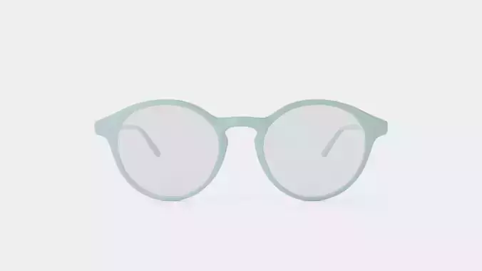 Futuro Green Glasses
