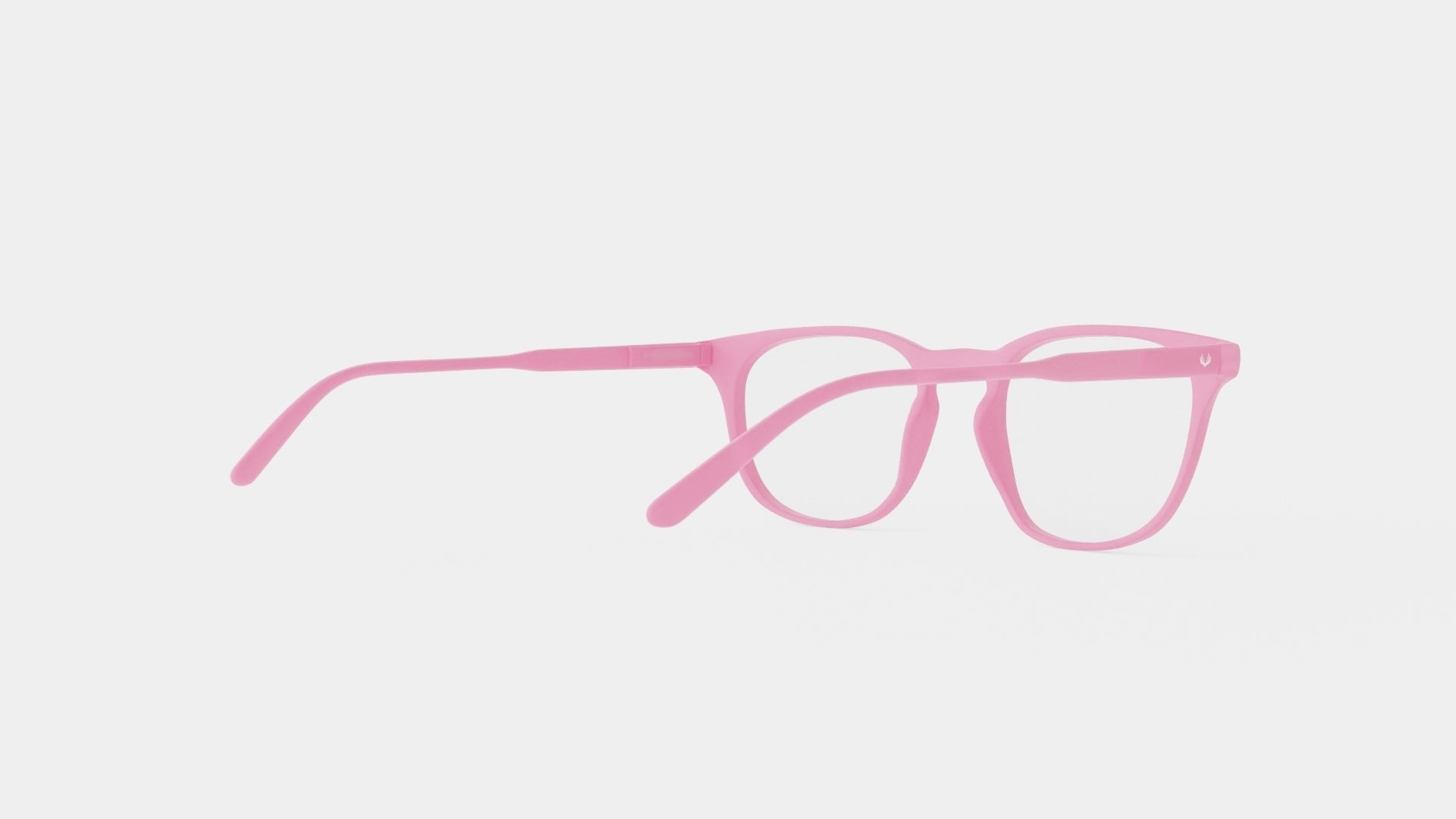 Semper Pink Glasses Low-poly 3D model_3