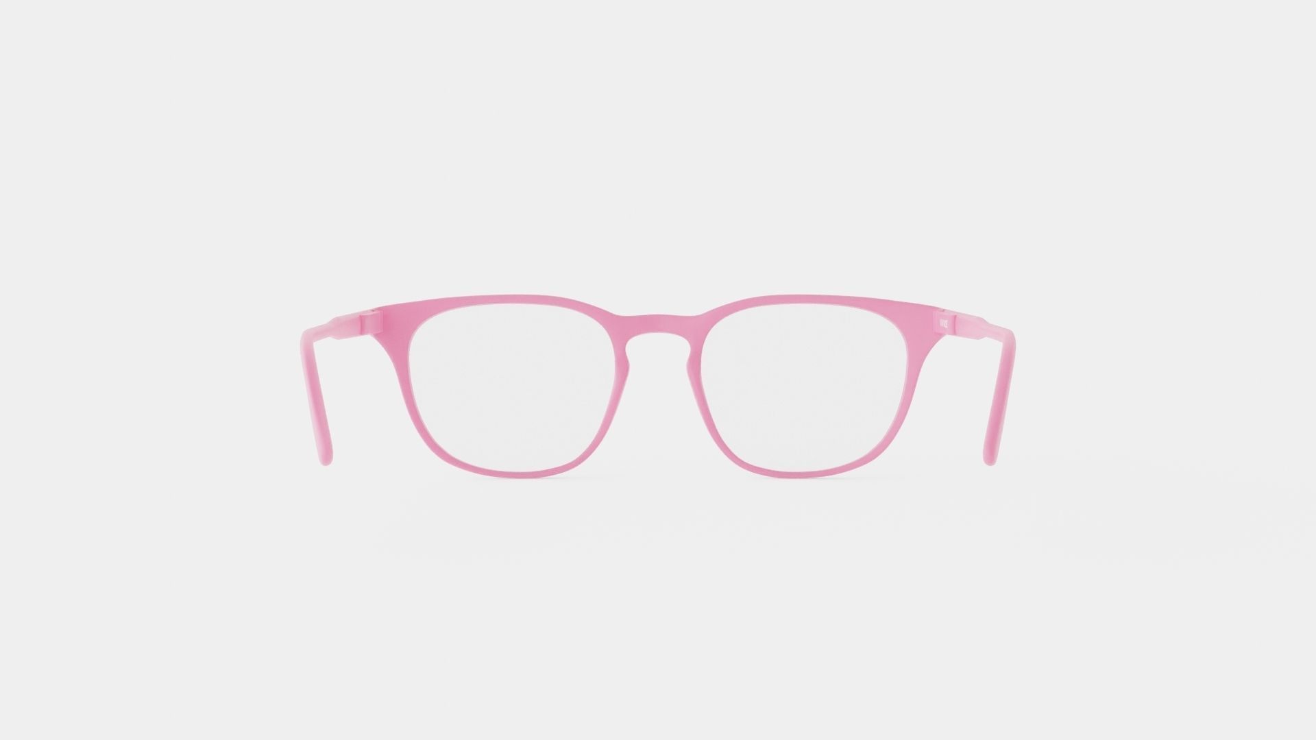 Semper Pink Glasses Low-poly 3D model_4
