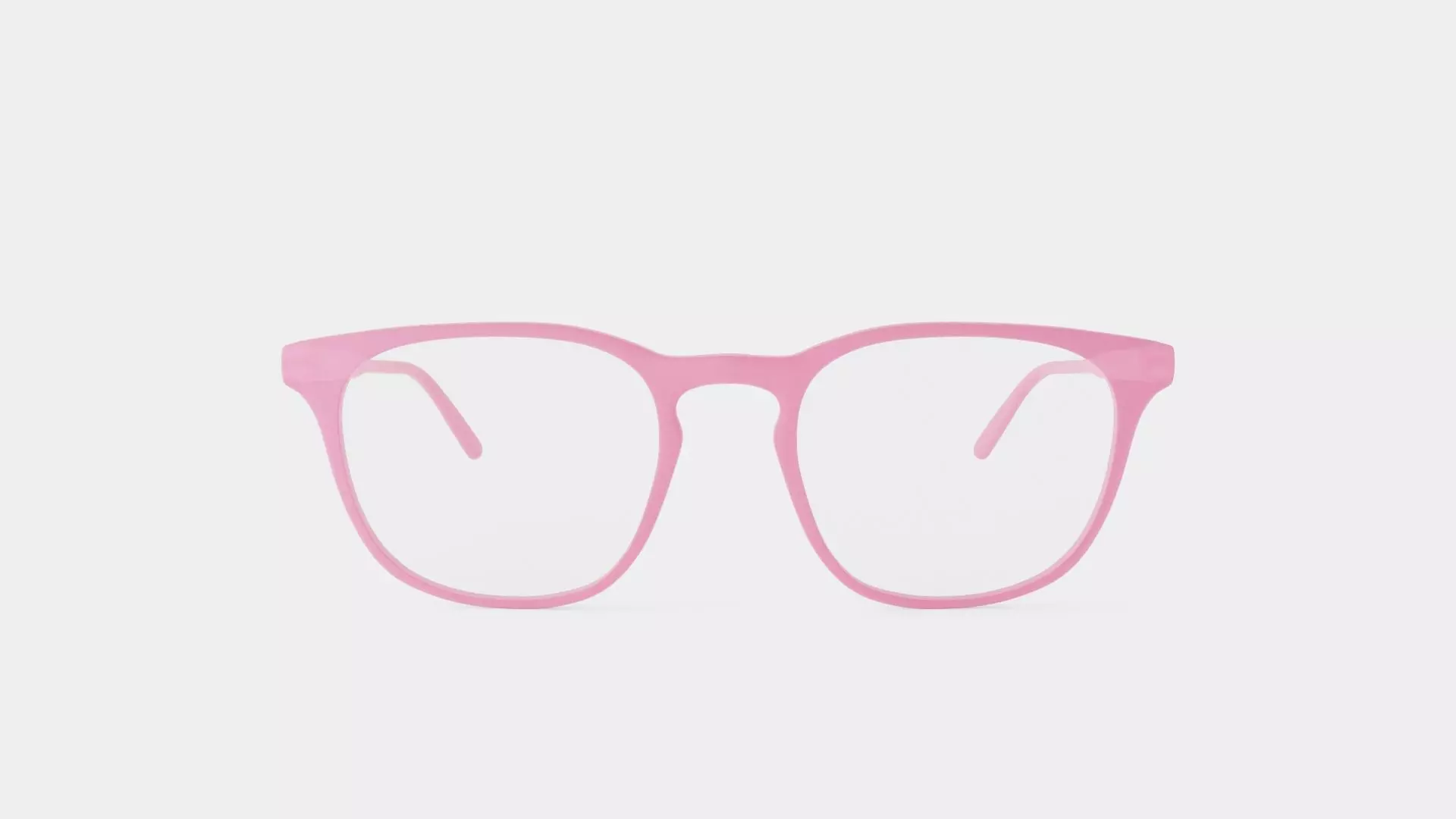 Semper Pink Glasses Low-poly 3D model_0