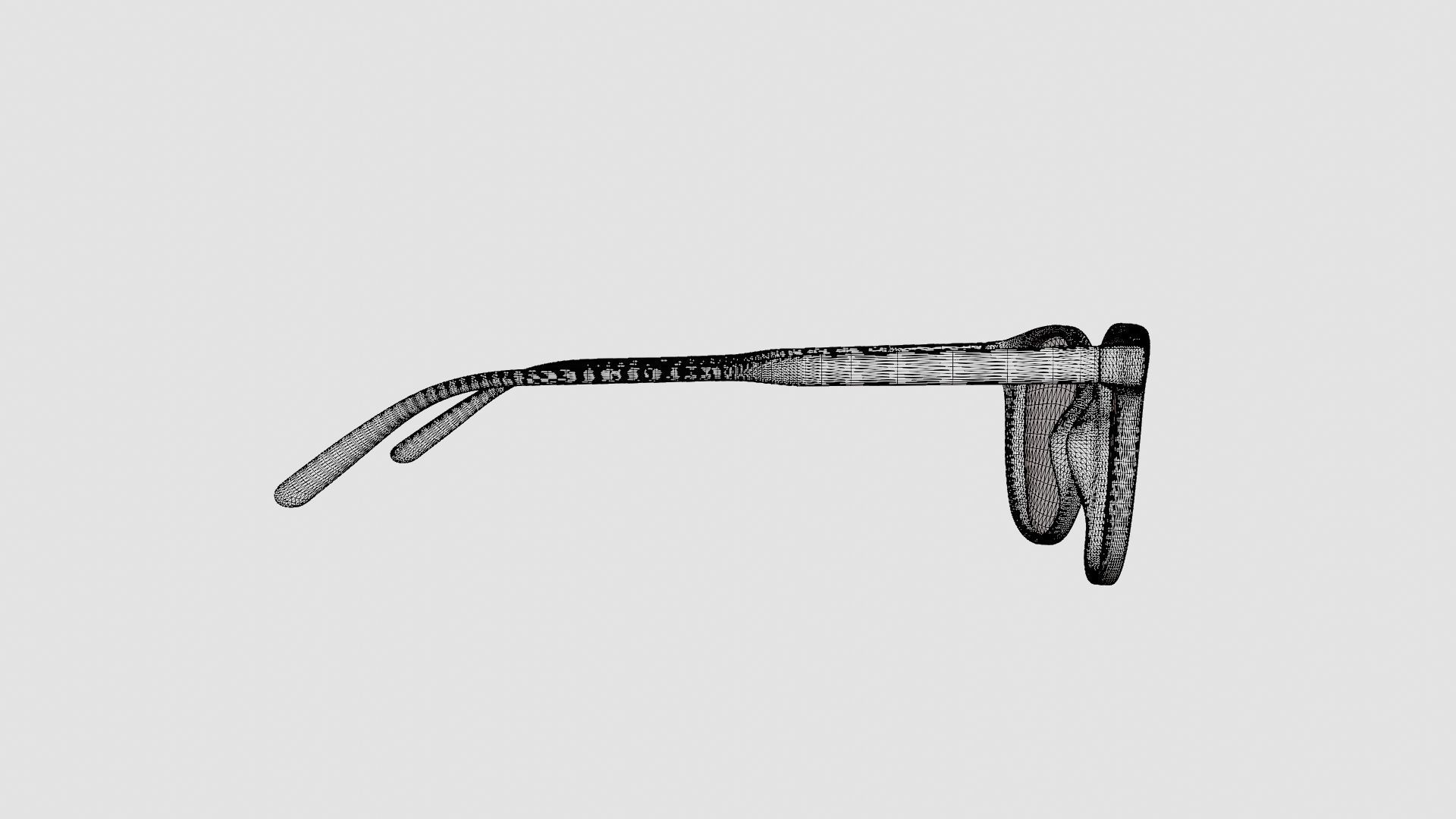 Semper Citrus Glasses Low-poly 3D model_8