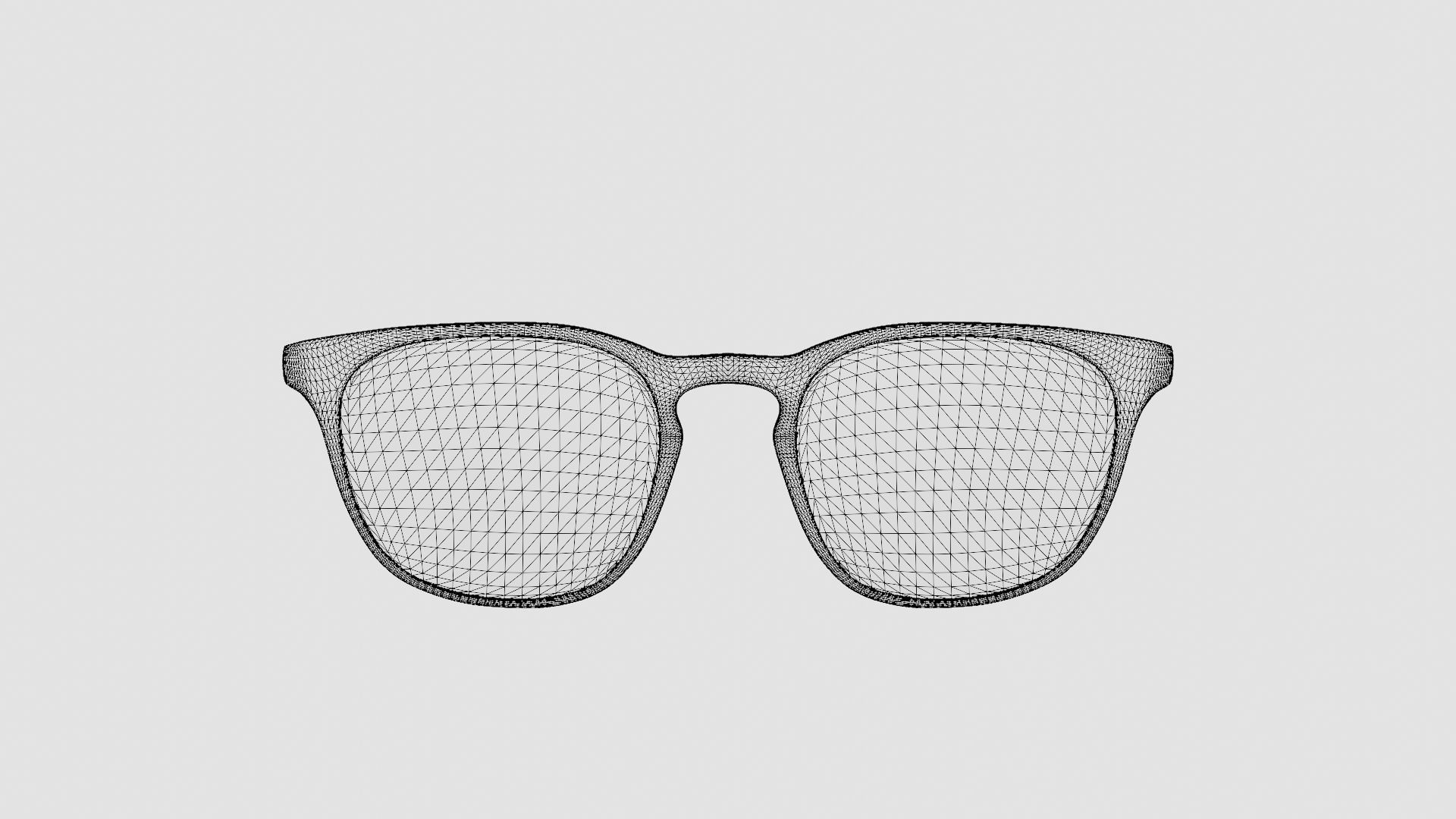 Semper Citrus Glasses Low-poly 3D model_6