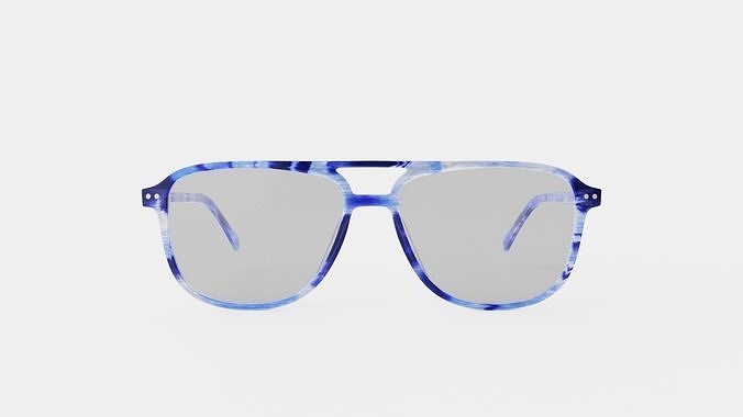 Fortis Midnight Glasses Low-poly 3D model