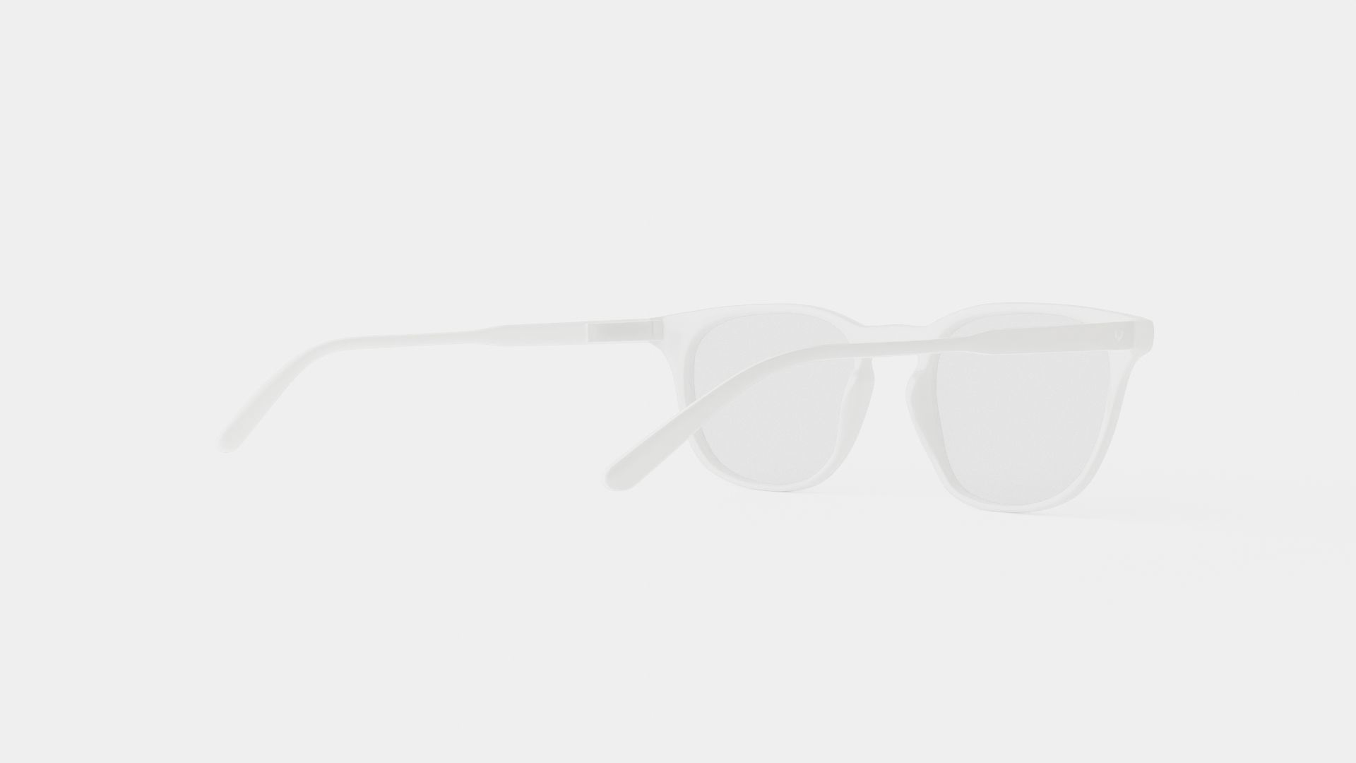 Semper Transparent Glasses Low-poly 3D model_3