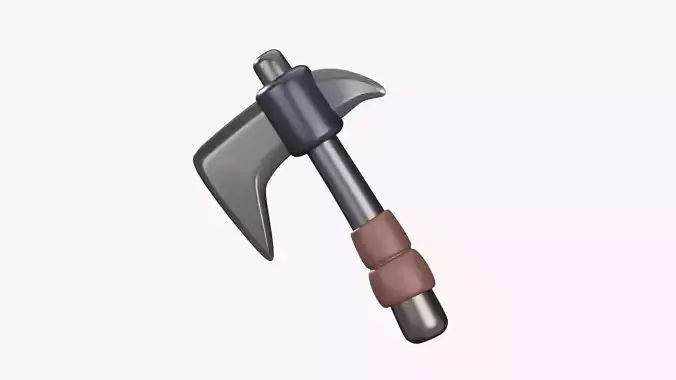 Game Axe 3D Illustration