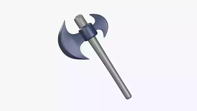Game Axe 3D Illustration