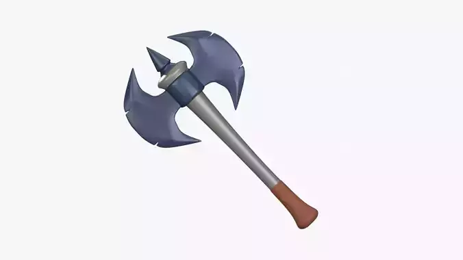 Game Axe 3D Illustration