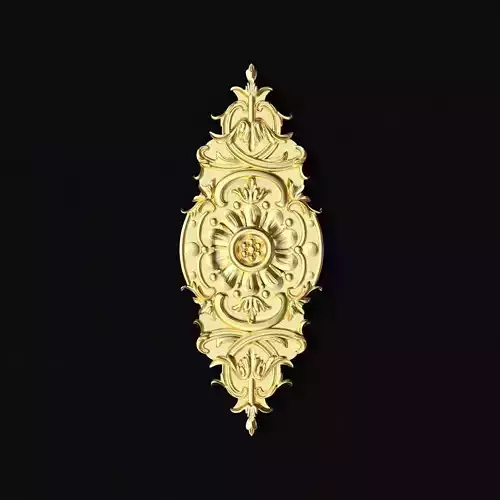 Central decor ornament for furniture