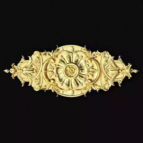 Central decor ornament for furniture