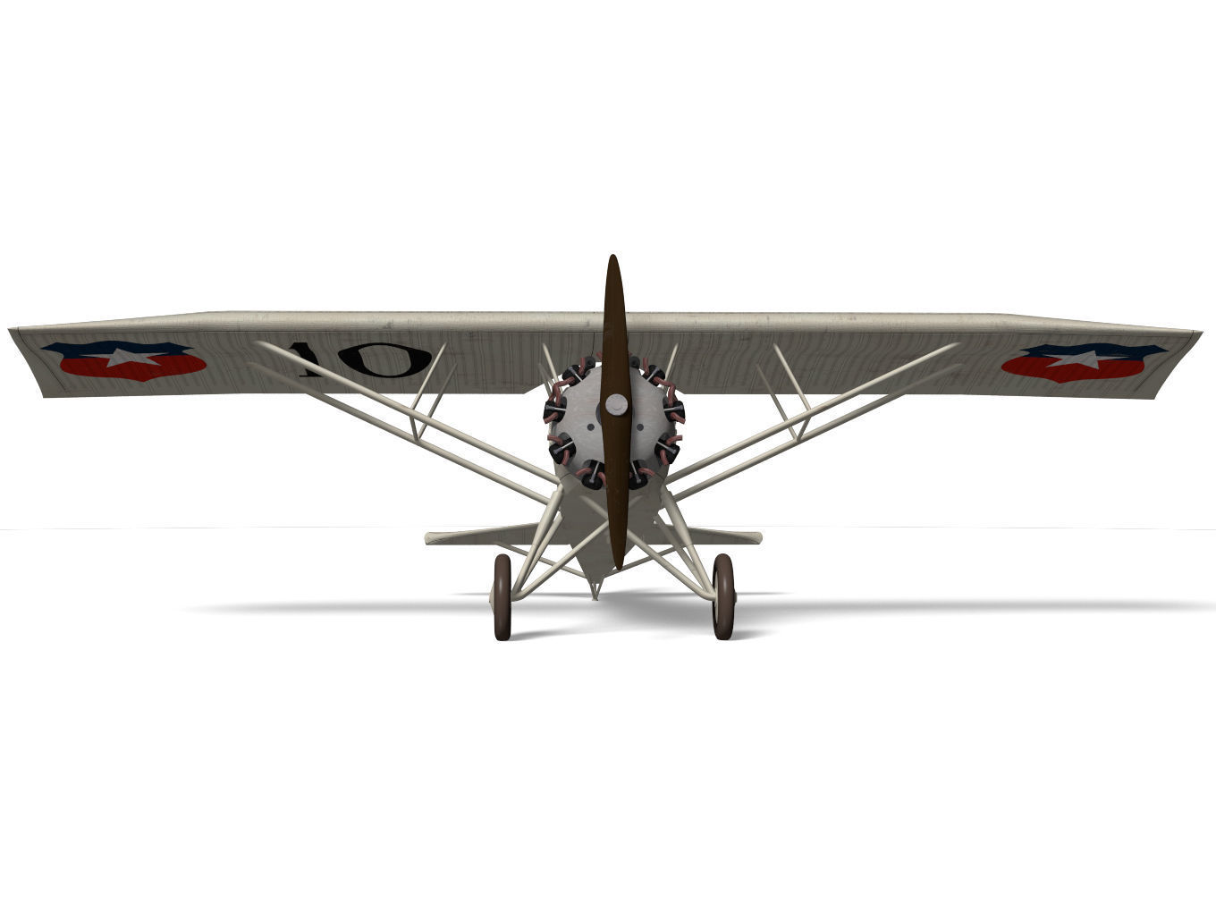 Vickers Type 121 Wibault Scout 3D model_8