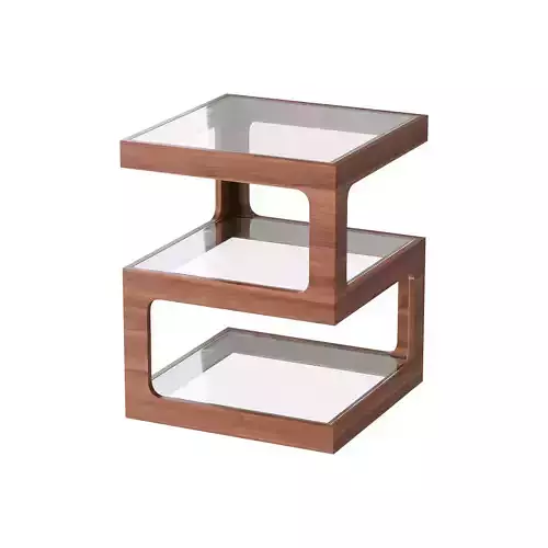 Modern Glass Side Table