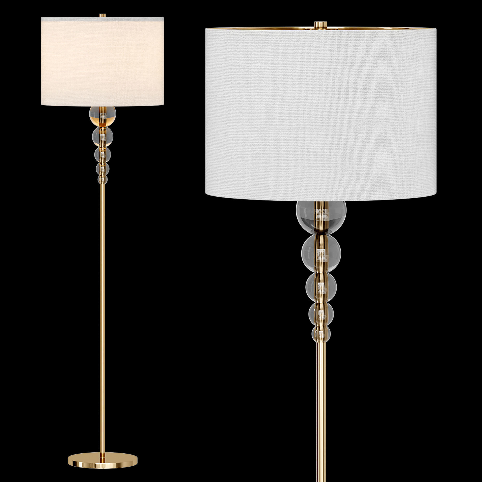Floor lamp Maxlight ELEGANCE by Lampir 3D model_1