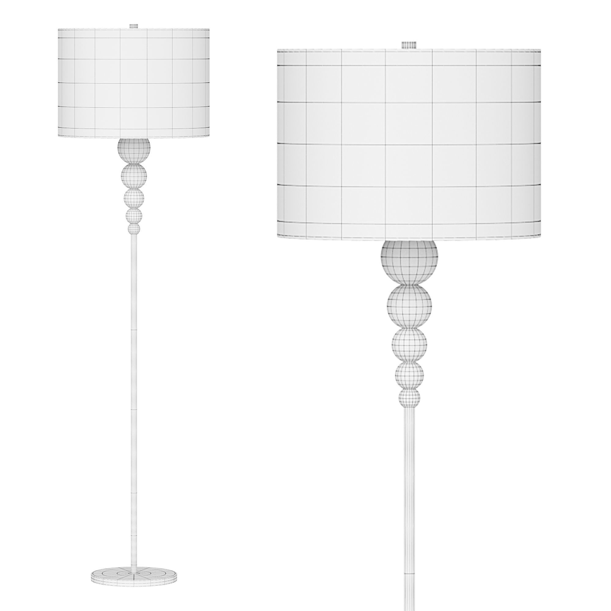 Floor lamp Maxlight ELEGANCE by Lampir 3D model_2