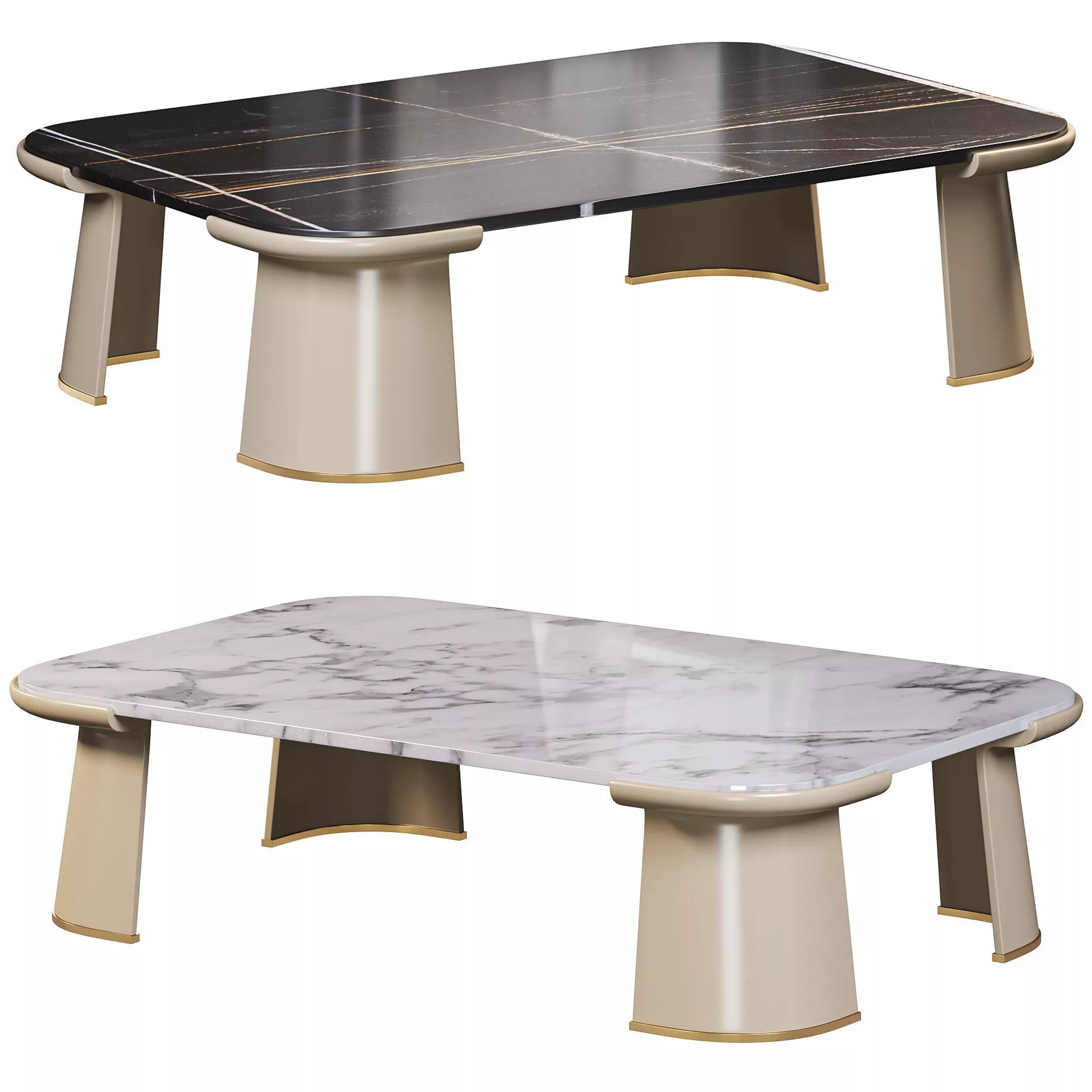BALANCE Table By Longhi 3D model