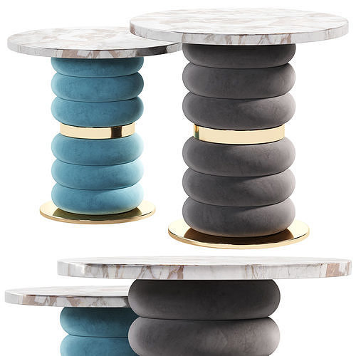 Karen small tables 3D model