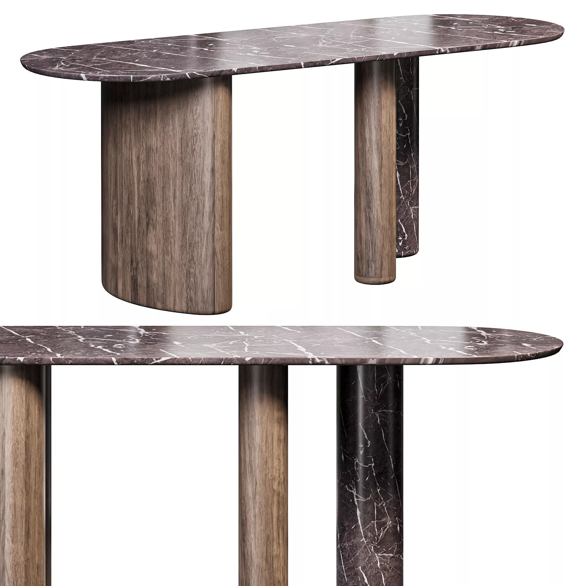 Lymph table by Naturedesign 3D model