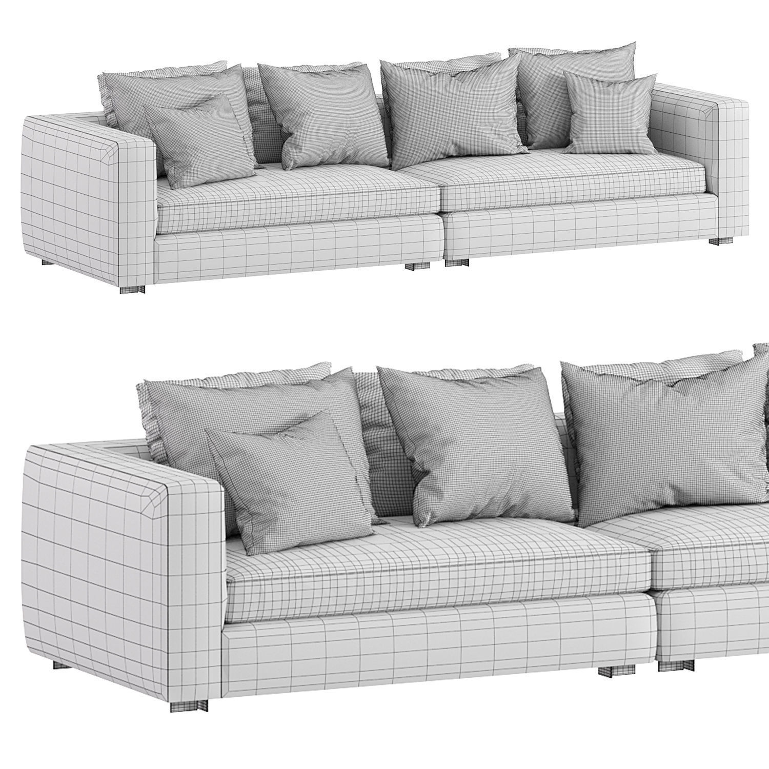 Cloud sofa by camerichusa 3D model_2