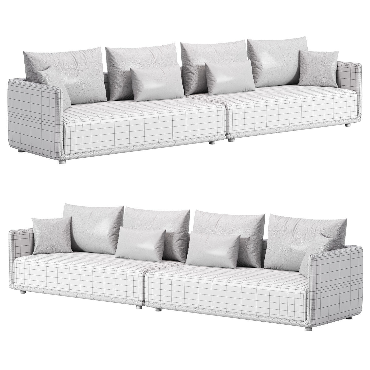 Elan 40 Sofa by Camerichusa 3D model_2