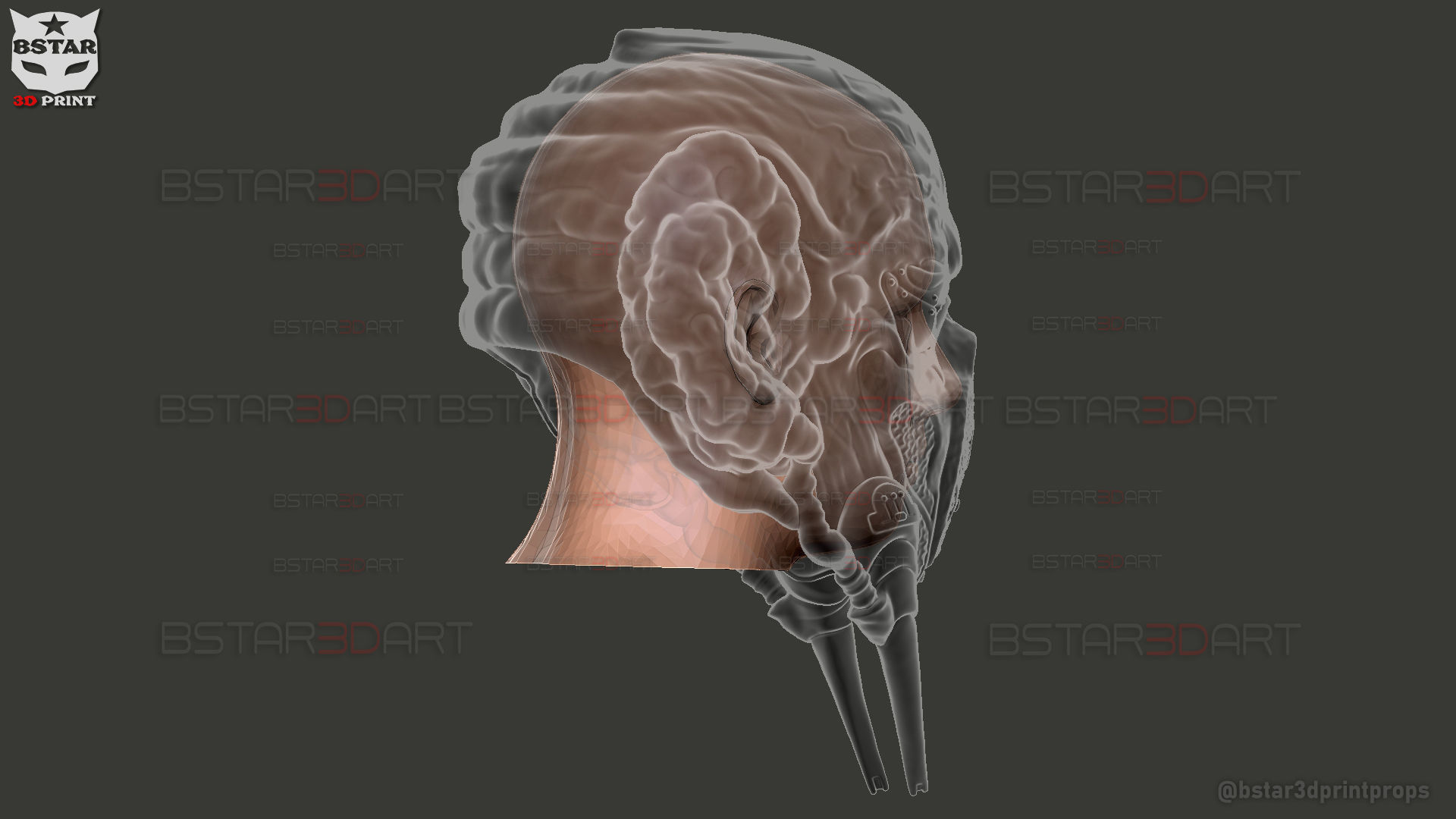 Plo Koon Jedi High Quality Mask  - Star Wars Cosplay 3D print model_21