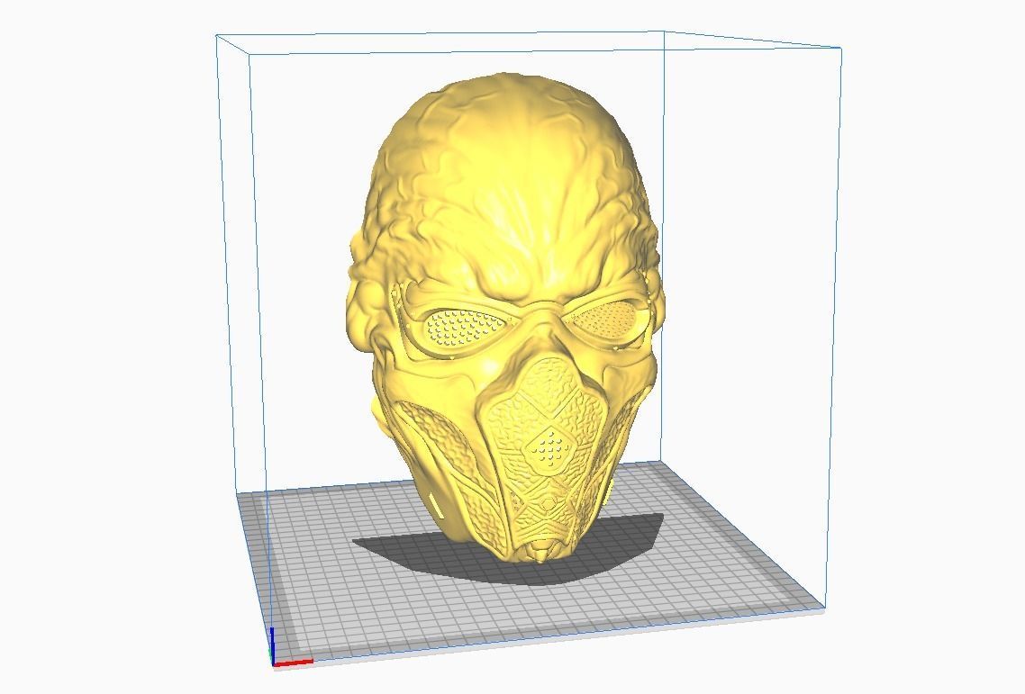 Plo Koon Jedi High Quality Mask  - Star Wars Cosplay 3D print model_24