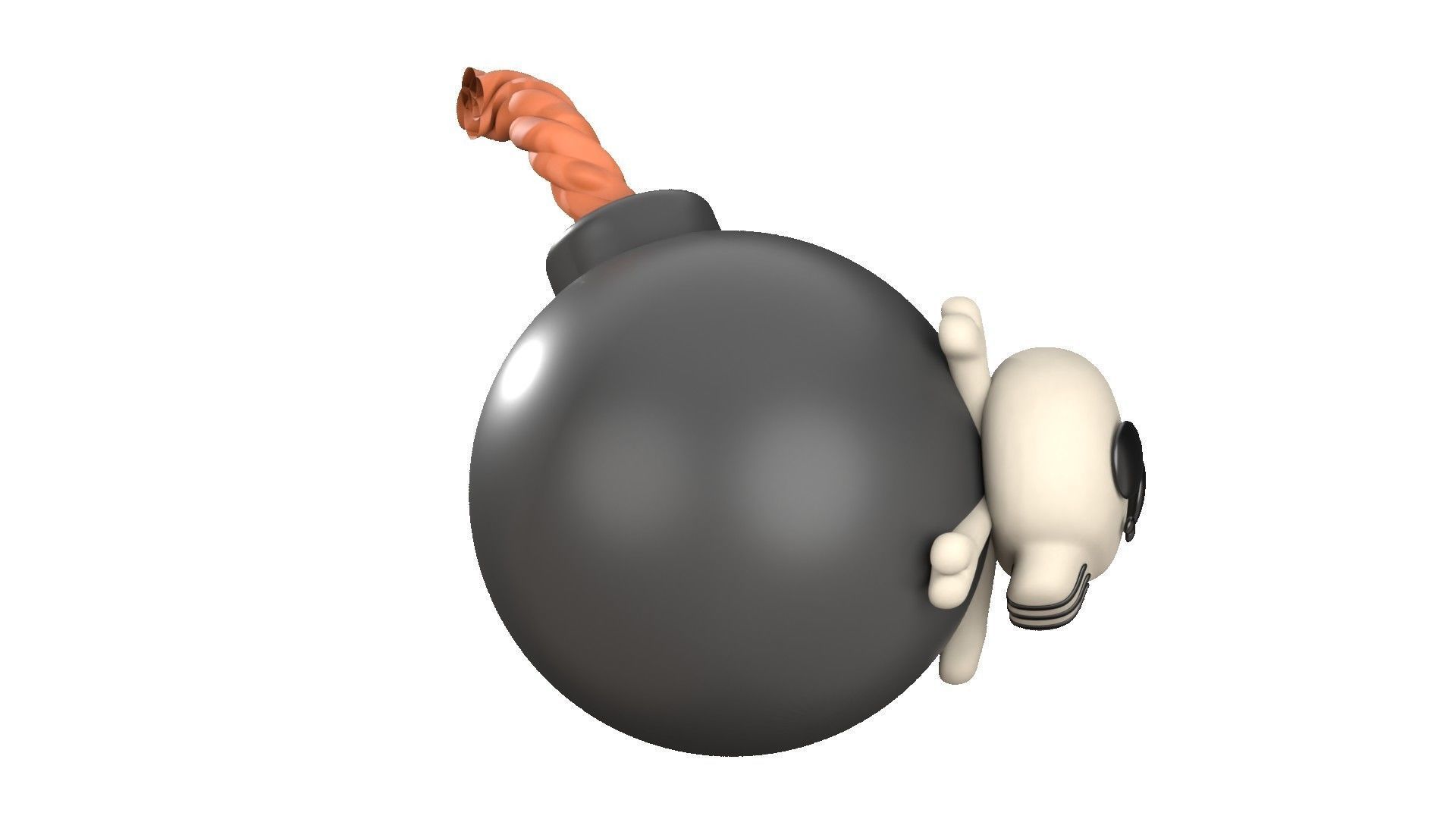 Bomb 3D Illustration 3D model_15